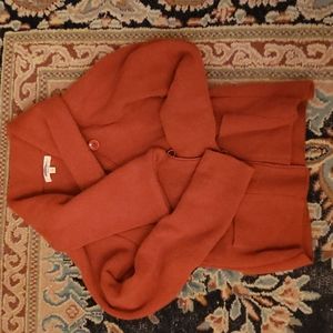 Made in Italy wool and nylon cardigan